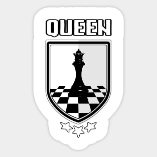 Chess queen Sticker